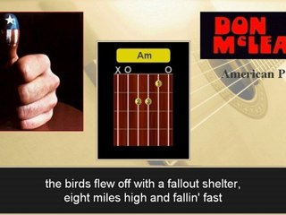 Don McLean - Amercian Pie  (Karaoke, no vocal)