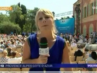 France 3 12/13 Nice 1er Rassemblement des Amis de Nicolas SARKOZY