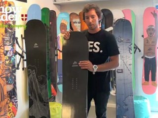 Snowleader présente le snowboard Jones Flagship Full Carbone 2013