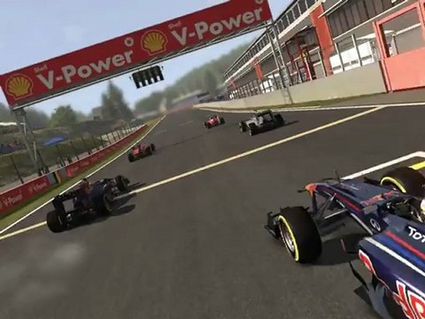 F1 2011 - GP de Belgique - Départ