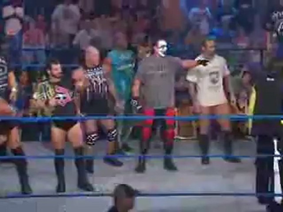 Sting Calls Out The Aces And 8s to Start Open Fight Night(entertainmentwwe blogspot)