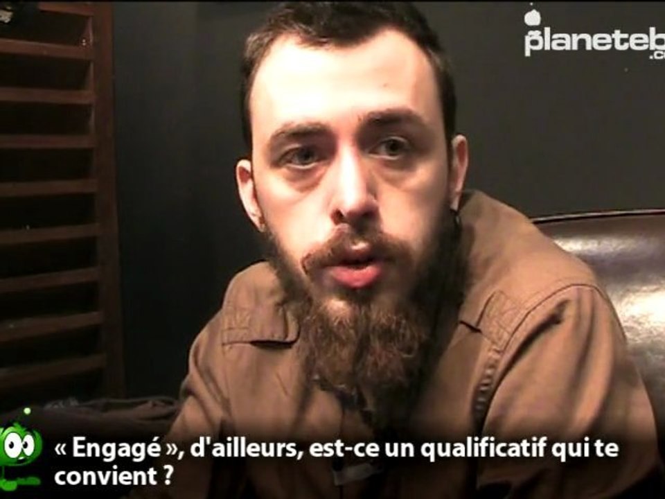 Maximilien le Roy en interview pour planetebd.com