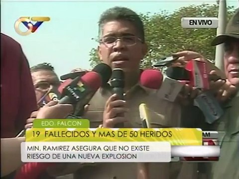 24 fallecidos deja explosión de refinería en Amuay