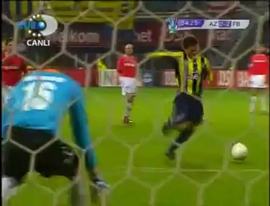 Az Alkmaar-Fenerbahçe - Alex de Souza goal