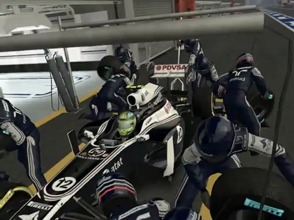 F1 2011 - GP de Belgique - Mon arrêt aux stands