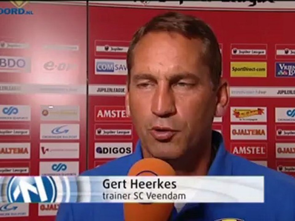 SC Veendam komt tekort tegen MVV - RTV Noord