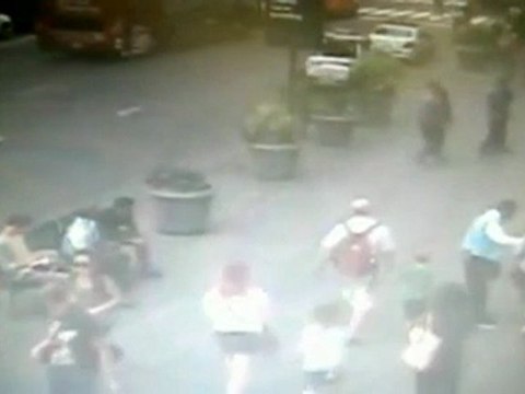 Police release video of Empire State shooting scene.