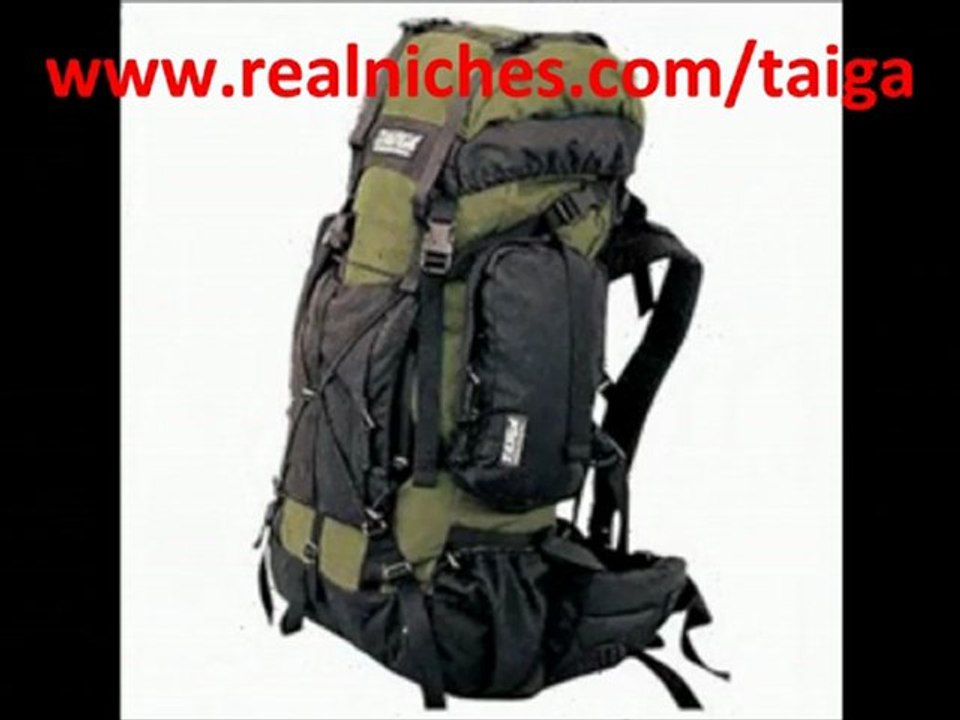 TAIGA International¬ Traverse - Travel and Hiking Backpacks Back