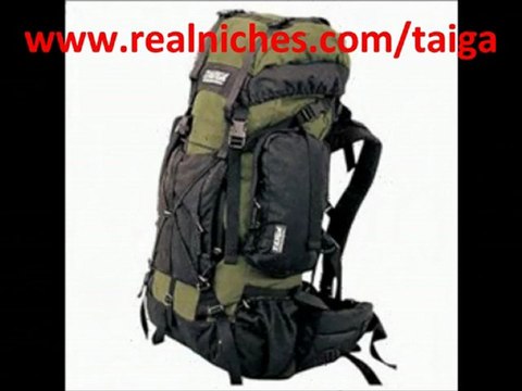 TAIGA International¬ Traverse - Travel and Hiking Backpacks Back