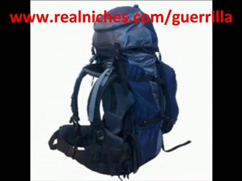 Guerrilla Packs Voltij Travel Backpack with Detatchable Daypack