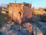 Syria فري برس  اللطامنةحماة المحتلة آثار القصف المدفعي 25-8-2012