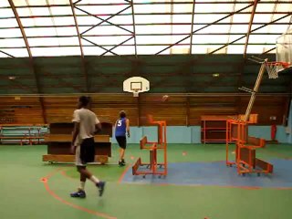 travail du tir avec loic - matériel insolite