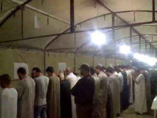 Syria فري برس  حمص _ القريتين_صلاة الغائب على الشهيد عمر الباكير  24-8-2012