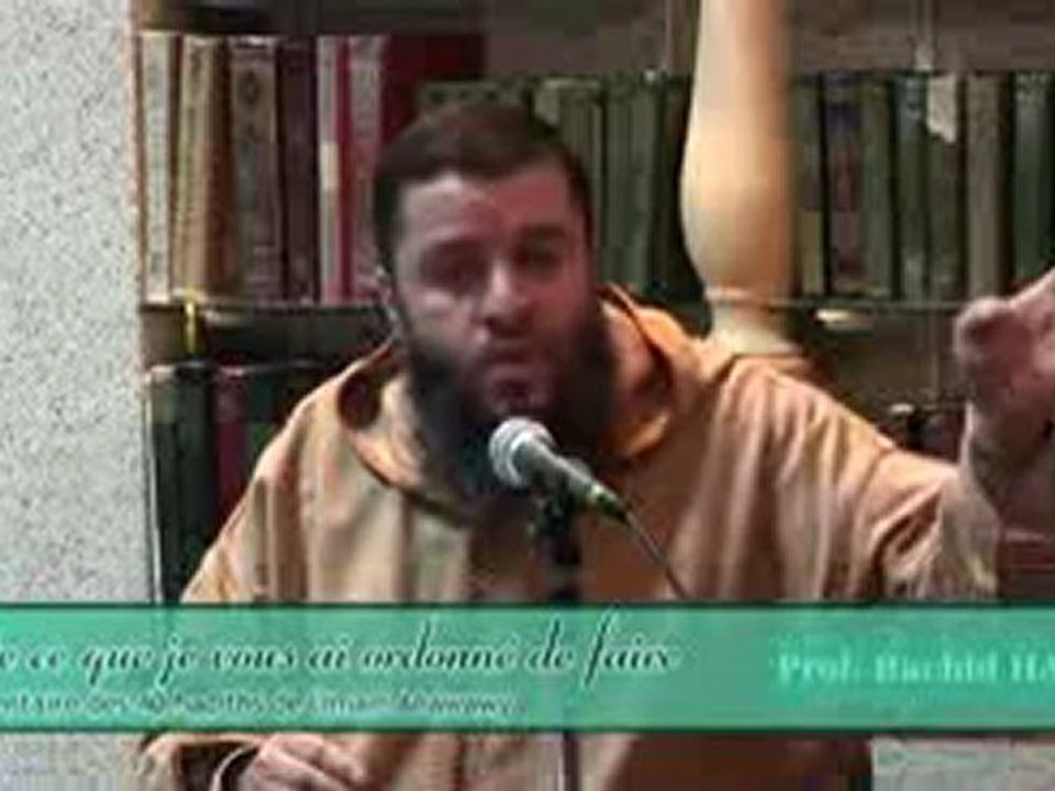 Faite ce que je vous ai ordonné de faire !_ Rachid HADDACH