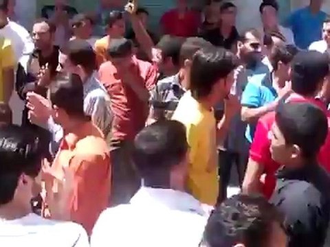 Syria فري برس درعا حوران المسيفرة جمعة درعا لاتحزني ان الله معنا 24-8-2012
