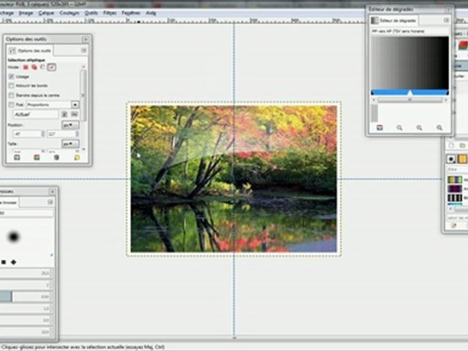 Tutoriel effet glacé avec the gimp