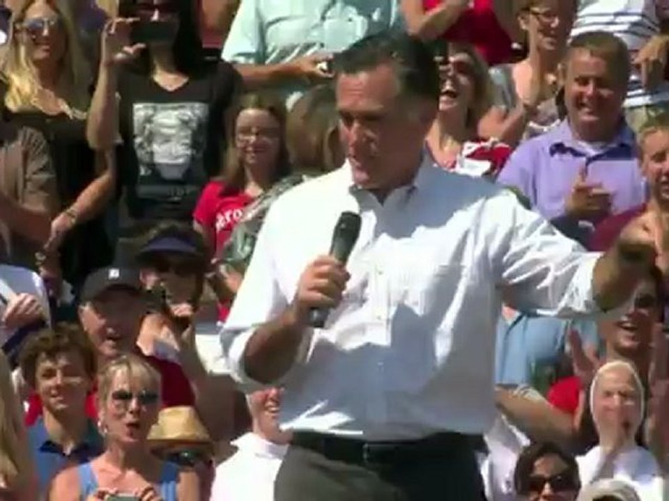 Romney plaisante sur l'acte de naissance d'Obama