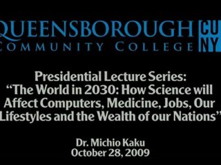 Dr. Michio Kaku - The World in 2030 Pt.1