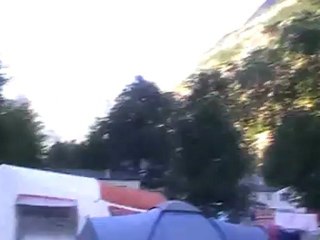 vue à 360° depuis le canping à Gavarnie