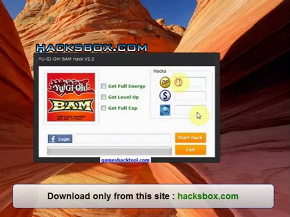 yu gi oh bam hack cheat ; FREE Download September 2012 Update