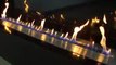 Ventless fireplaces A-FIRE a new concept of vent free fireplace with remote control: built in bio ethanol burner