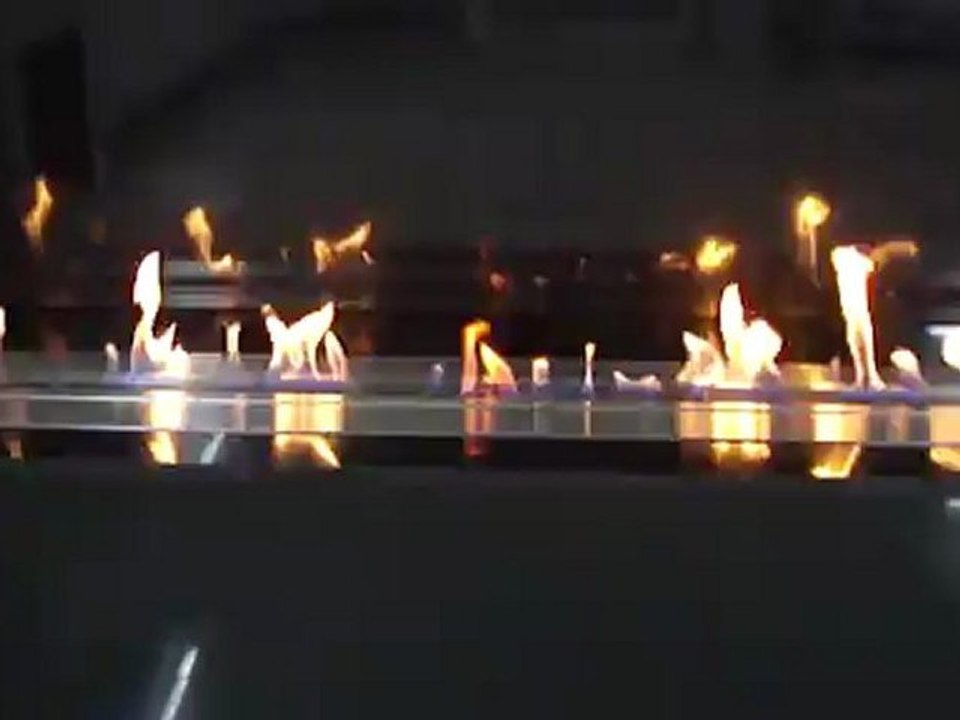 Ethanol burner A-FIRE to invent your design fireplace, your remote controlled vent free fireplace or stove