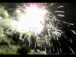 Feu  d'artifice Marignane du 25 aout 2012