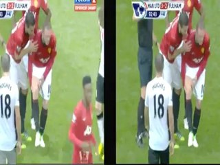 Wayne Rooney Horrific Injury vs Fulham