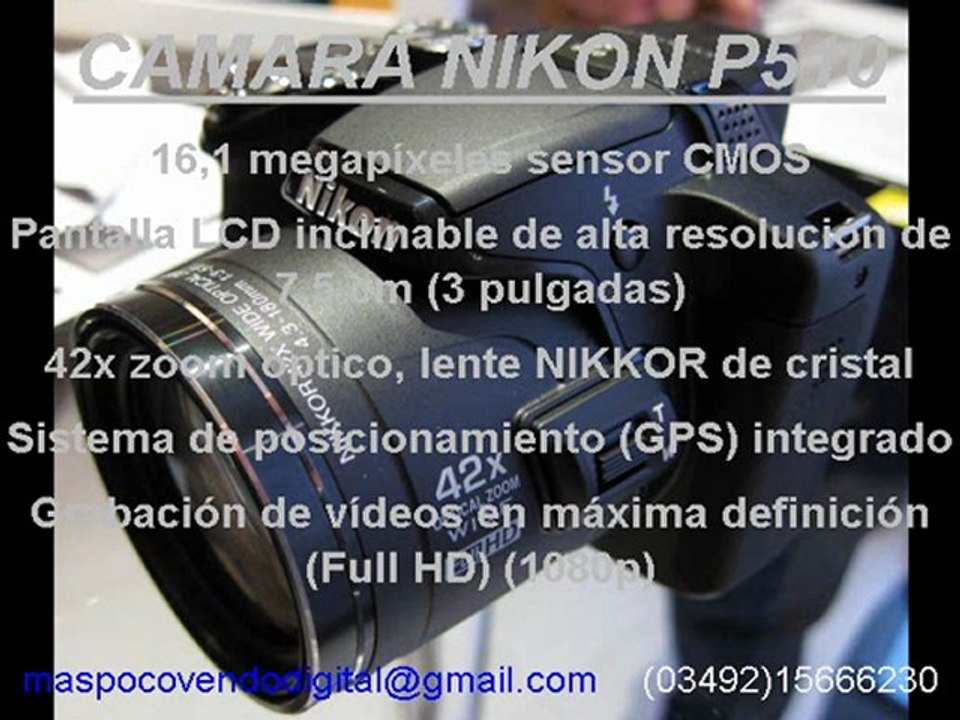 Mas poco vendo,Nikon P510 Rafaela,Mas poco vendo Rafaela