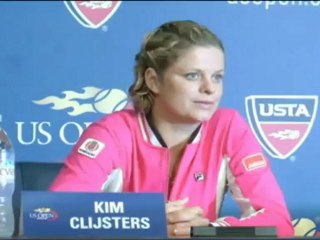 Video herunterladen: US Open - Clijsters, emocionada