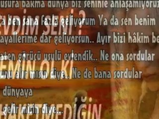 bu gece yine agladım-şiir