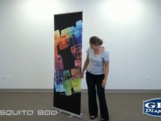 Mosquito Retractable Banner Stand