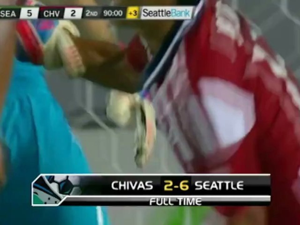 Chivas USA / Seattle Sounders : 2-6