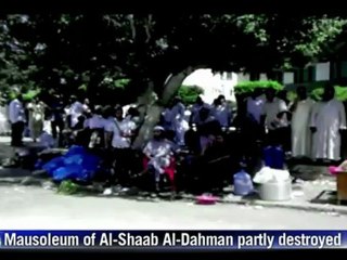Libya Islamists raze part of revered mausoleum
