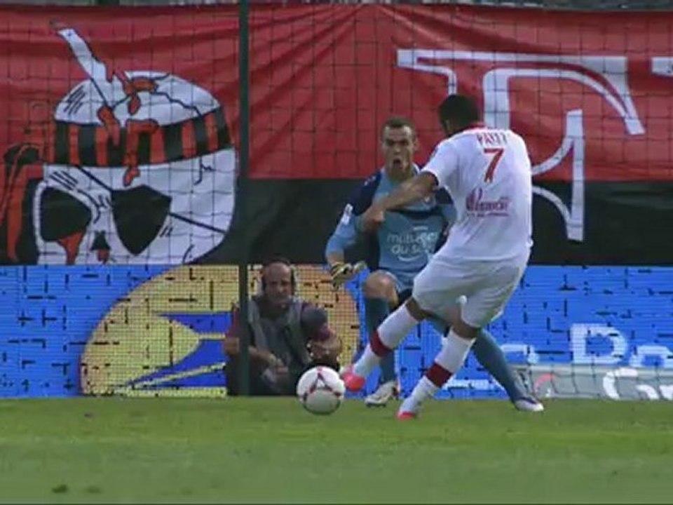 But Dimitri PAYET (36ème) - OGC Nice - LOSC Lille (2-2) - saison 2012/2013