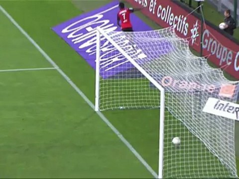 But Jonathan PITROIPA (40ème) - Stade Rennais FC - SC Bastia (3-2) - saison 2012/2013