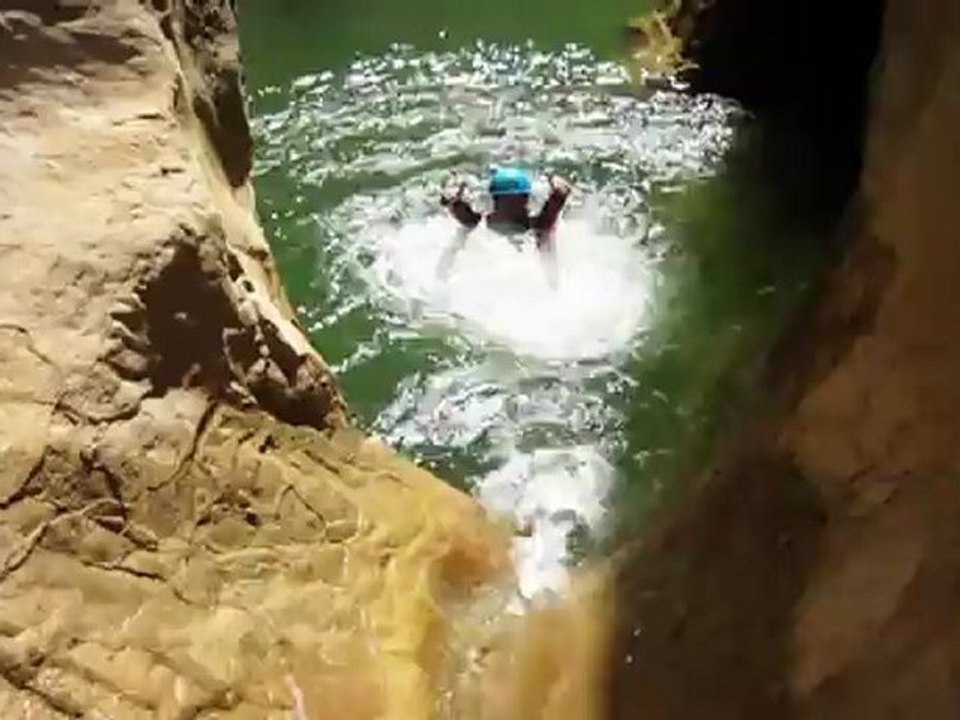 Canyoning 2012 partie 3