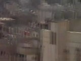 Syria فري برس درعا لحظة سقوط قذيفة على درعا البلد 26 8 2012