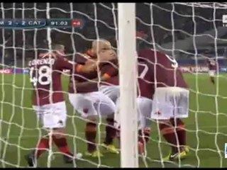 اهداف مباراة روما - كاتانيا