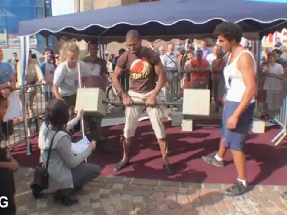 Concours de l'homme et la femme les plus Forts de Mulhouse