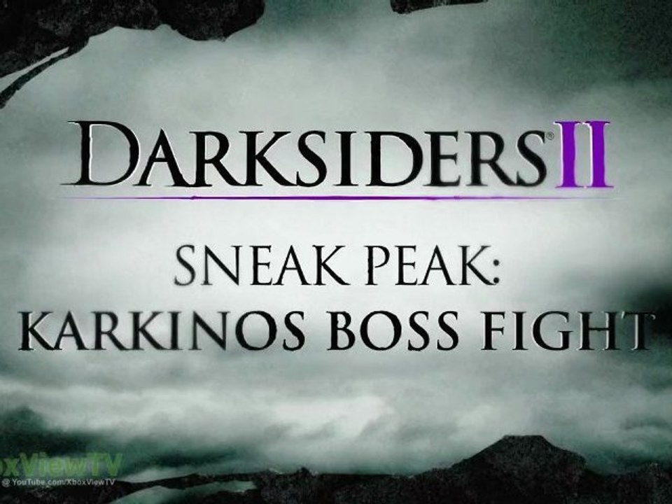 Darksiders 2 | "Karkinos Boss Fight" Tips | 2012 | HD