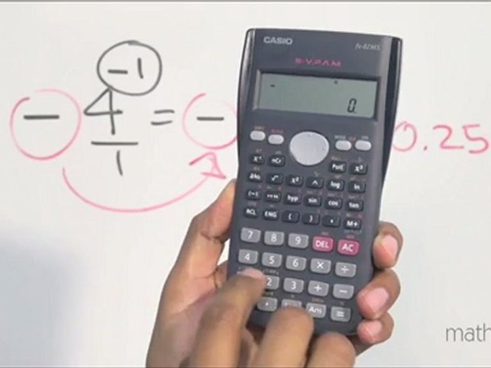 Función recíproca en una calculadora científica - Vídeo Dailymotion