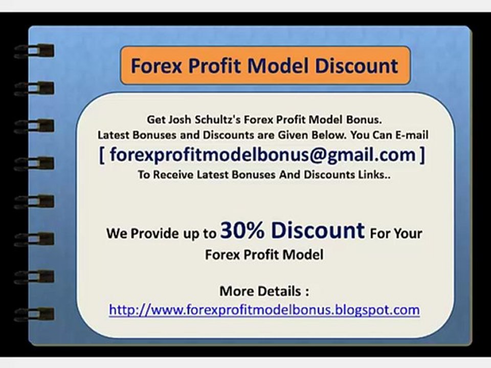Forex Profit Model Review By Josh Schultz's