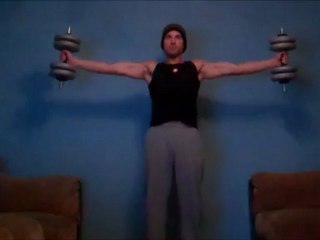 Konkura.com Living Room Fitness: Crucifix Hold