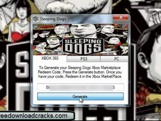 Sleeping Dogs KeyGen [Working] for PC XBOX 360 and PS3