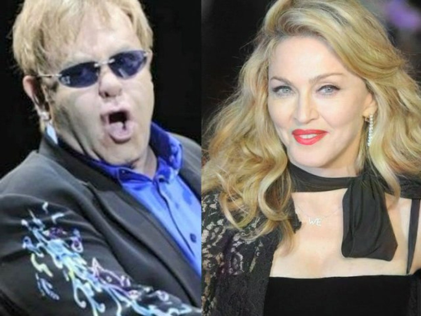 ⁣Madonna Forgives Elton John - Hollywood Scoop