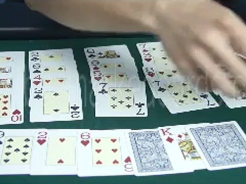 Table scanning camera marked playing cards
