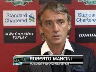Mancini: "Il pareggio è un buon risultato"