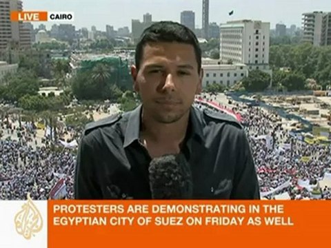 Ayman Mohyeldin reports from Tahrir Square