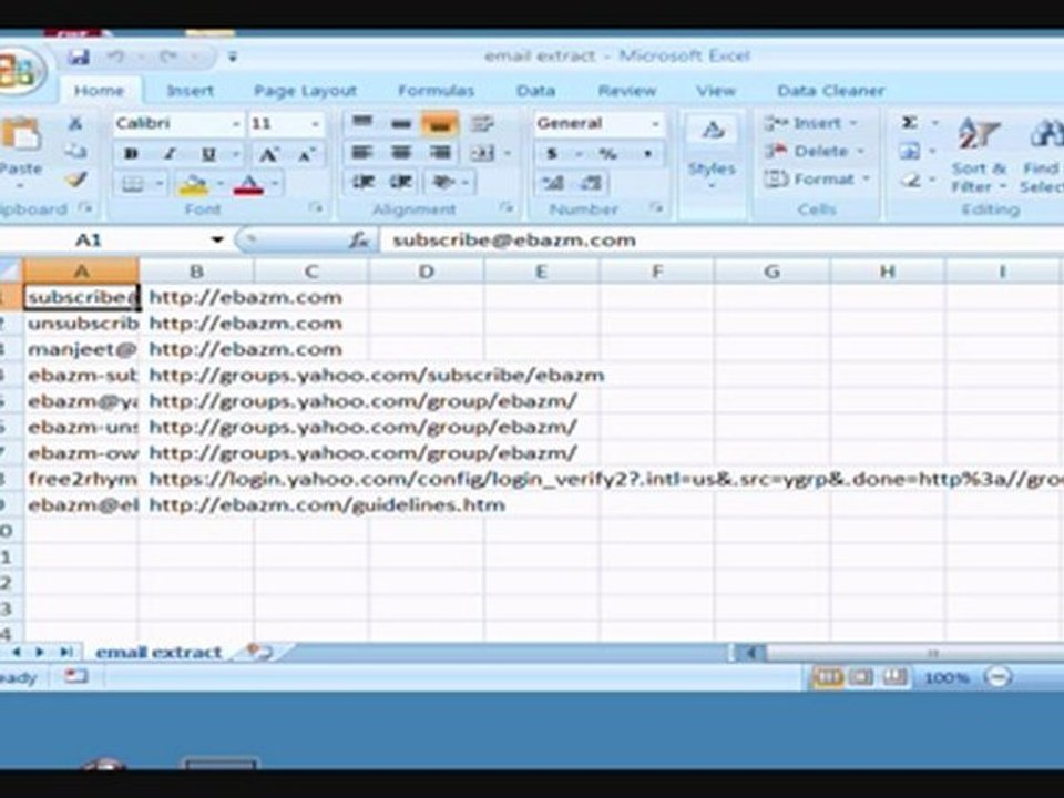 How to Extract Emails from Website